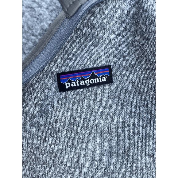 Patagonia NWT Better Sweater 1/4 Zip Gray Pullover, Size Medium, MSRP $118 - Picture 3 of 11